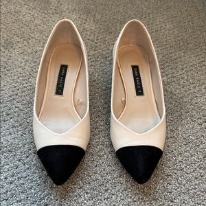 Zara Women's Elegant Black and Brush Heels